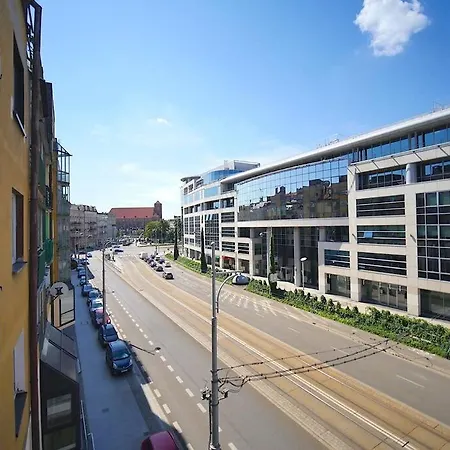 Apartment Stylowy Blue Self Check In 24h Wroclaw